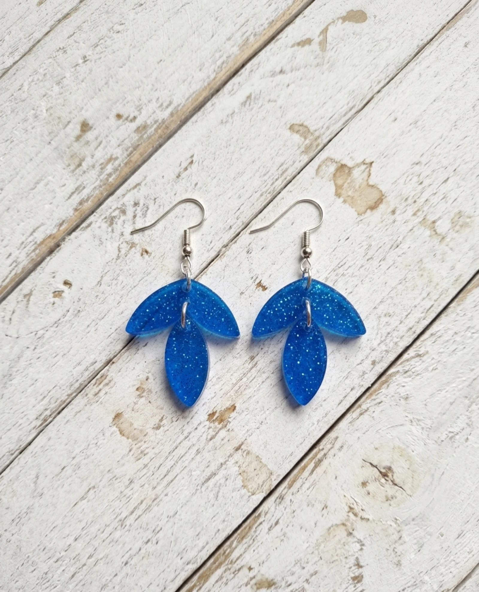 Boucles d'oreilles en résine 🥰 